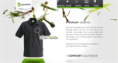 Desktop Screenshot of gruenschnitt-golf.de